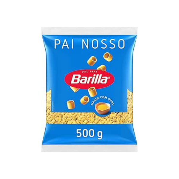 Barilla Macarrão Pai Nosso Com Ovos 500G Para Sopas