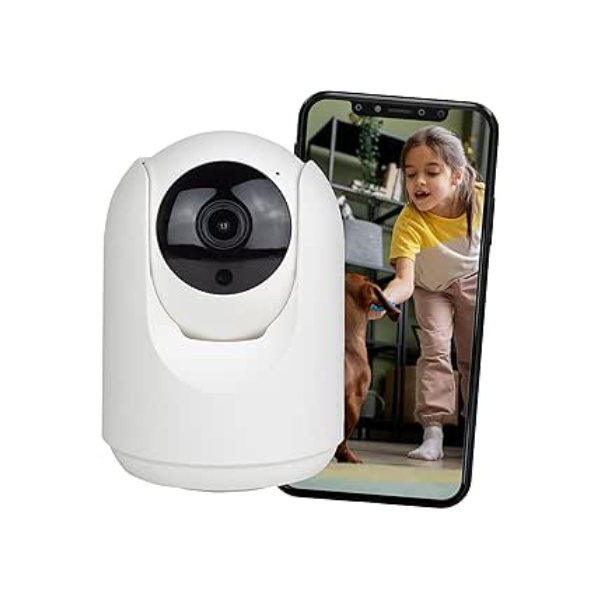 Haiz Câmera de Segurança Wi-fi Mini Botz 1080p Full HD 2mp Compatível Com Alexa Bivolt HZ-X1-P45