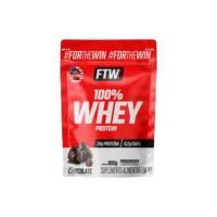 Whey Protein 100% Concentrado Refil 900g Sabor Chocolate - FTW