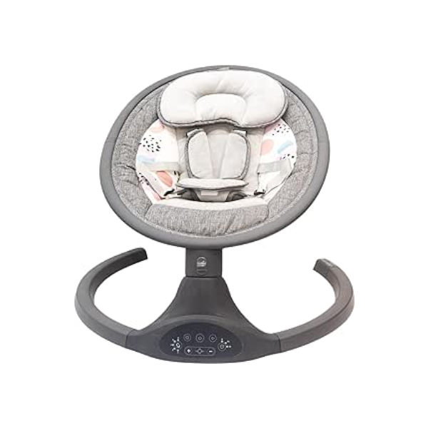 Cadeira Musical para Bebê até 9 kg Leve Portátil Musical Ruido Branco Conexão Bluetooth - Joyful Clingo