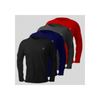 Kit 4 Camisetas Térmicas Masculina Segunda Pele Camisa Uv50