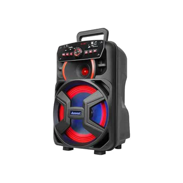 Amvox Caixa de Som Amplificada ACA 221 Gigante II - 220W RMS, Bluetooth, Rádio FM, USB, Preto