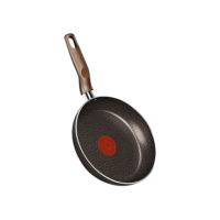 Frigideira Rochedo Expert Chocolate 20cm, com Antiaderente Resist 5X, reforçado com Partículas Minerais, Alumínio de Alta Espessura, Base Limpa Fácil e Thermo-Sinal