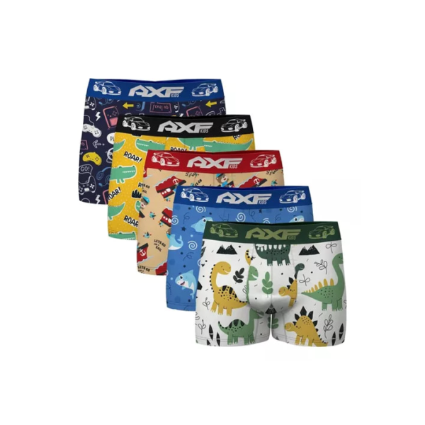 Kit 10 Cuecas Box Boxer Infantil Atacado Micro Fibra