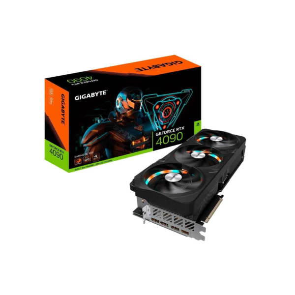 Placa de Vídeo NVIDIA Gigabyte GeForce RTX 4090 Gaming OC, 24GB, GDDR6X, DLSS Ray Tracing - GV-N4090GAMING OC-24GD