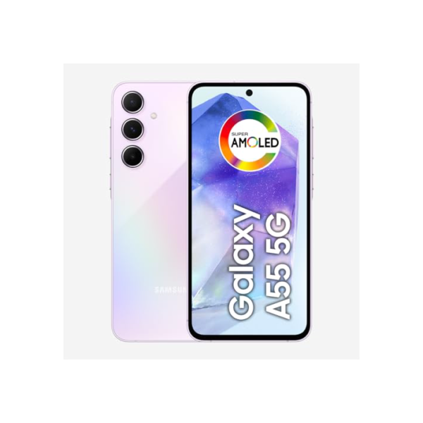 Samsung Galaxy A55 5G, Câmera Tripla Traseira de até 50MP, Selfie de 32MP, Nightography, Apagador de objetos, Design em metal e vidro, IP67, Super AMOLED 6.6" 120Hz Vision Booster, 128GB - Rosa