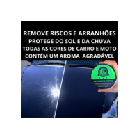 Cera Espelhamento Cerâmico – Remove Riscos Superficiais, Repele Água, Proteção Sol, Brilho Intenso