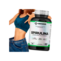 Spirulina 100% Puro Natural Espirulina - 60 Capsulas