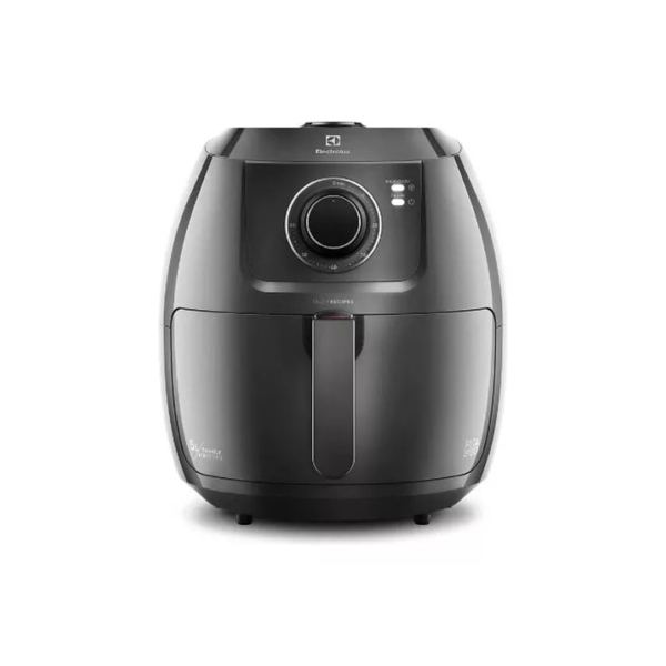Fritadeira Elétrica Airfryer Sem Óleo Electrolux 5,0L Cesto Removível Grafite Com Timer 1700W EAF50 Efficient Por Rita Lobo 220v