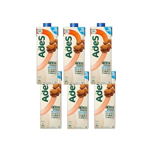 Pack de Ades Seeds Amendoas Saa 1L 6 unidades