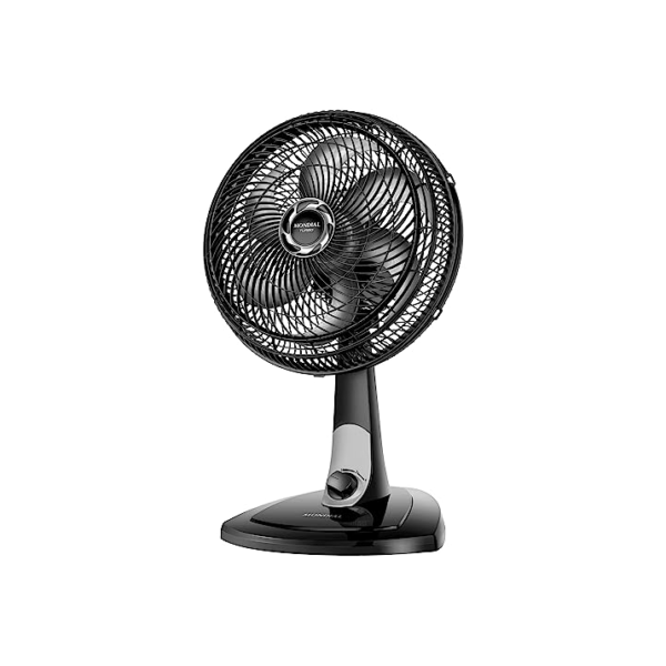 Ventilador de mesa Mondial 220V, 30cm, 6 pás, Turbo - VT-30-NB