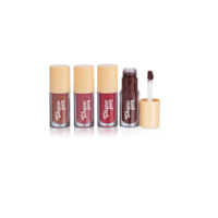 Lip Tint Gloss Cream Choco Fun Fenzza 4.5ml NOVAS CORES - SHINE