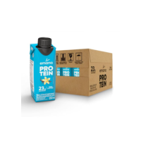 Emana Protein Bebida Proteica Sabor Baunilha Sem açúcar - 12 Unidades de 250ml