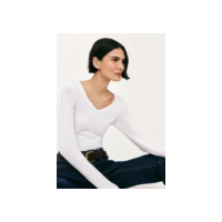 Blusa Básica Feminina Slim Manga Longa Hering