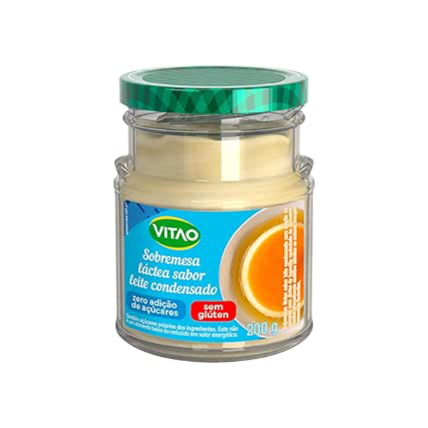 Vitao Sobremesa Lactea Sabor Leite Condensado Zero, 200g
