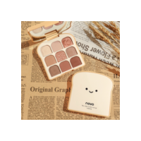 NOVO Brinde 9 Cores Paleta De Sombras Foscas Peroladas/Olho/Maquiagem Feminina/Cosméticos/Duradoura/Natureza