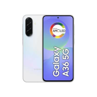 Celular Samsung Galaxy A36 5G 256GB, 6GB RAM, Câmera 50MP, IP67, Super AMOLED 6.7", Recursos AI, Branco