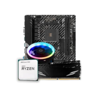 Kit Upgrade Gamer, Processador AMD Ryzen 5 5500 + A520M + 16GB DDR4
