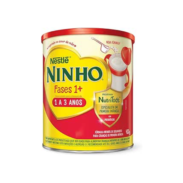 Ninho Fórmula Infantil Fases 1+ 400G