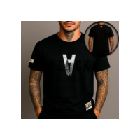 Camiseta Estampada Basquete Algodão 30.4 Black Nyc - Preto