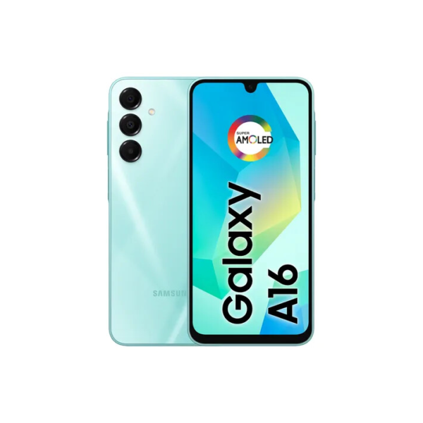 Celular Samsung Galaxy A16, 128gb + 4gb Ram, Câmera De Até 50mp, Tela 6.7 , Nfc, Ip54, Bateria 5000 Mah Verde Claro