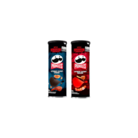 Pack Pringles Stranger Things Bacon 100g e Steak 100g