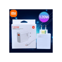 Carregador 120W Turbo Power Xiaomi Cabo 6A Usb com Saída Tipo-C