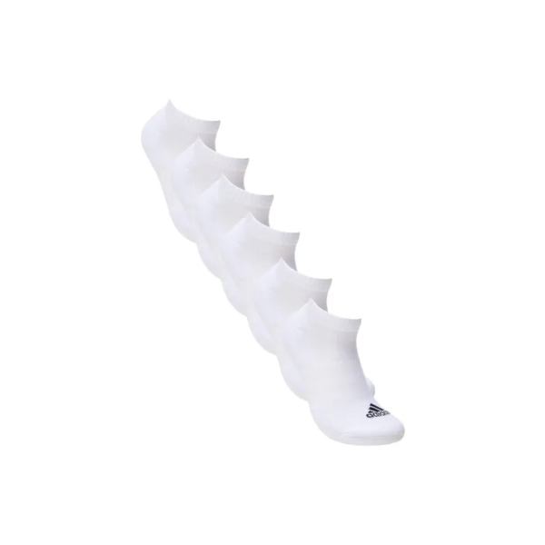 Kit 6 Pares De Meias Unissex Cano Baixo adidas