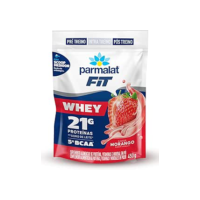 Parmalat Whey Protein Em Pó Morango Whey Fit 450G