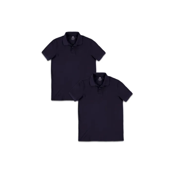 Kit 2 Camisas Polo Masculinas Básicas Hering