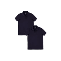 Kit 2 Camisas Polo Masculinas Básicas Hering