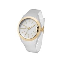 Relógio Feminino Analógico Casual Branco Mormaii Mopc21jag8b Cor do bisel Dourado