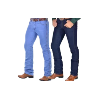 Kit 2 Calças Country Masculina Tradicional Rodeio Cowboy