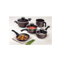 Jogo De Panelas Paris Com 5 Peças Chumbo Tramontina - Chumbo