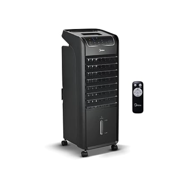 Climatizador de Ar Frio, 60W, 4,5L, Midea Preto 110V, AKAP1