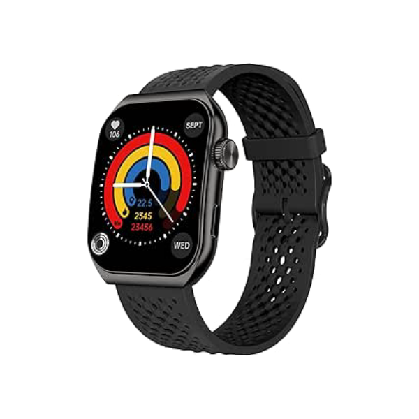 Relógio Inteligente Smartwatch Feminino Masculino1.96" AMOLED HD Touch Relógio Contador de Calorias, Relógio Frequência Cardíaca,Assistente de Voz, Chamadas Bluetooth,Relogio smartwatch iphone