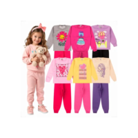 Kit 6 Peças Moletom Menina Infantil Barato Atacado Inverno