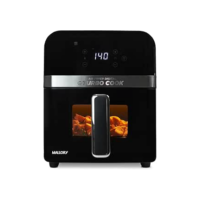 Fritadeira Elétrica Mallory Turbocook 6L - Painel Touch, Visor em Vidro, Air Cook System, Timer 60 minutos, Air Cook System – 127V