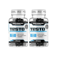 Kit 2x Body Nutry - Vitaminas e Minerais Pote 120 capsulas com Boro Magnésio Zinco Niacina Cálcio Vitamina B12 e B6 Suplemento Natural
