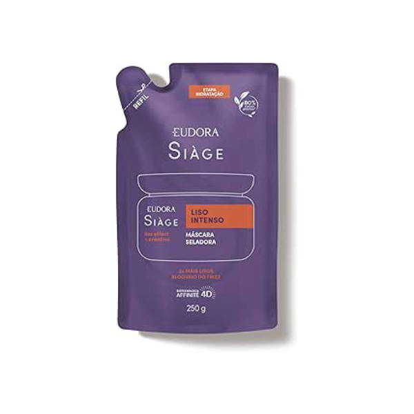 SIAGE REFIL MÁSCARA CAPILAR LISO INTENSO 250g