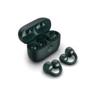 Fone De Ouvido Sem Fio Motorola Moto Buds Loop By Bose - Bluetooth, Uso Confortável Com Clipe, Open-ear, Ows - Verde