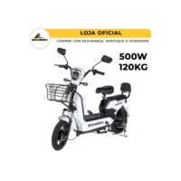Bicicleta Elétrica Mini Moto Adulta 500w WeHawk Basket 32Km/h Autonomia 40Km