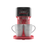Cafeteira Elétrica Cadence Single Up CAF230 Preto e Vermelho