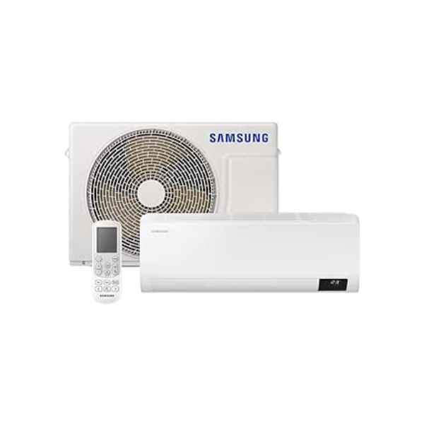 Ar-condicionado Split Samsung Digital Inverter Ultra 9.000 BTUs Frio AR09CVHZAWKNAZ Branco 220V Kit