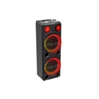 Caixa De Som Torre Double 12 Pol 2300W Bluetooth Pulse