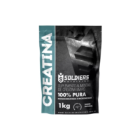 Creatina Monohidratada 1Kg 100% Pura Soldiers Nutrition Sem sabor