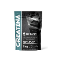 Creatina Monohidratada 1Kg 100% Pura Soldiers Nutrition Sem sabor