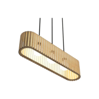 Luminária Pendente Via Láctea Modelo Ripado