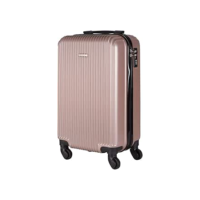 Mala de Bordo em ABS Com 4 Rodas 360 - Roncalli Tokio (Rose)