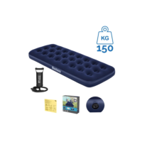 Colchão Inflável Suporta Até 150kg Solteiro Camping Praia + Bomba de Ar Manual Bestway